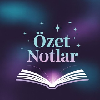 Telegram profile photo for Özet Notlar