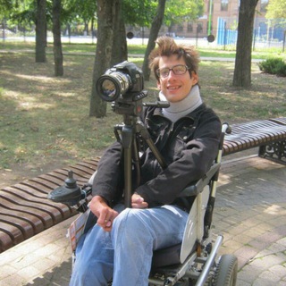 Telegram profile photo for Photographer in a wheelchair