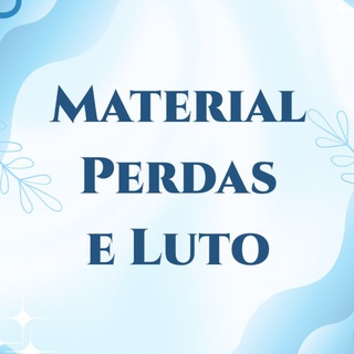 Telegram group profile photo for MATERIAL DE PERDAS E LUTOS! 🖤