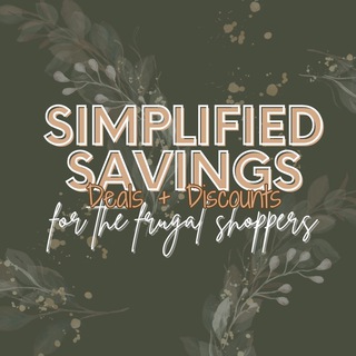 Telegram profile photo for Simplified Savings