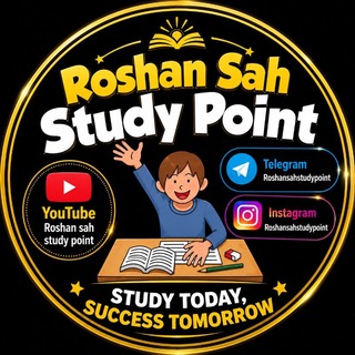 Telegram profile photo for Roshan Sah Study Point
