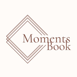 Telegram profile photo for moments_book