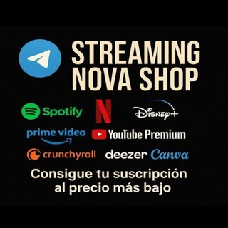 Telegram profile photo for STREAMING NOVA SHOP - ONLINE🛍