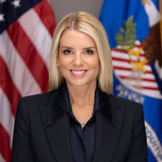 Telegram profile photo for Attorney General Pamela Bondi