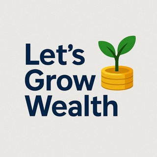 Telegram profile photo for Let's grow wealth