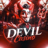Telegram profile photo for devil casino