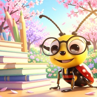 Telegram profile photo for 🐞Развивашки от Букашки. Пособия, шаблоны, идеи для занятий с детьми