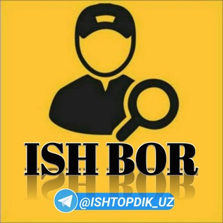 Telegram profile photo for ISH_BOR_UZ