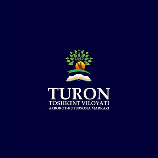Telegram profile photo for "TURON" AXBOROT - KUTUBXONA MARKAZI