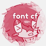 Telegram profile photo for ШРИФТЫ КФ