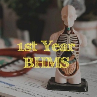 Telegram profile photo for 1st Year BHMS