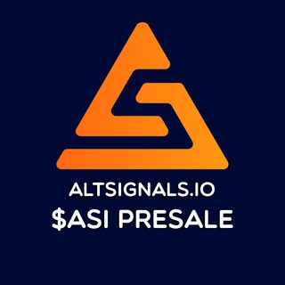 Telegram group profile photo for AltSignals | ASI