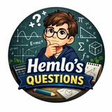 Telegram profile photo for Hemlo's Questions JEE PCM Collection (Comeback)