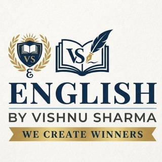 Telegram profile photo for English By Vishnu Sharma