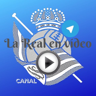 Telegram profile photo for La Real en vídeo 🔵⚪️🔵⚪️🔵