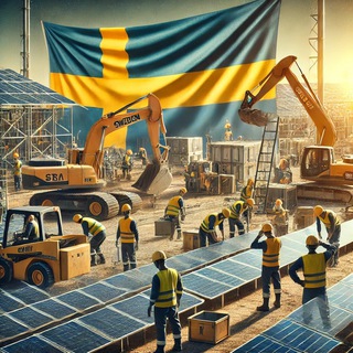 Telegram profile photo for 👷♂️ Работа в Швеции | Шведские вакансии 🇸🇪