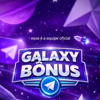 Telegram profile photo for GALAXY BÔNUS / SACA FREE / BONUS DE CADASTRO / NOVAS COM BONUS