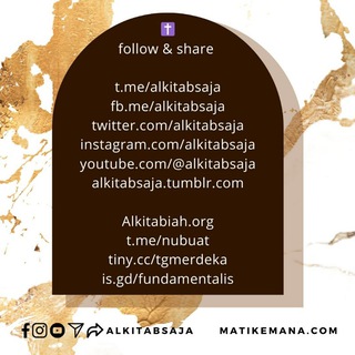 Telegram profile photo for 👉 AlkitabSaja ✝️