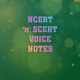 Telegram profile photo for NCERT & SCERT VOICE NOTES