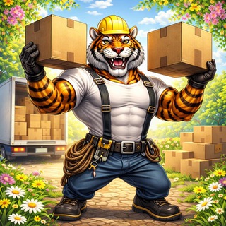 Telegram profile photo for ГРУЗЧИКИ СПБ 🏆