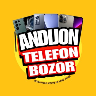 Telegram profile photo for ANDIJON TELEFON BOZORI