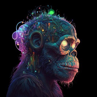Telegram profile photo for AI Ape Coin Portal π€π¦
