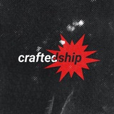 Telegram profile photo for craftedship, close.