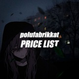 Telegram profile photo for price polufabrikkat