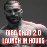 Telegram profile photo for GIGA CHAD 2.0 (SOLANA)