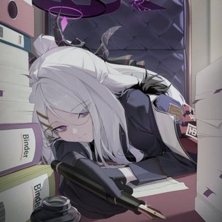 Telegram profile photo for blue archive