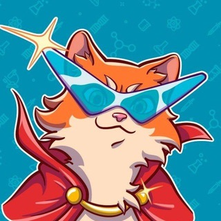 Telegram profile photo for ЕГЭ с Химическим котом | Степенин и Дацук | Химия 2027