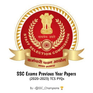 Telegram profile photo for SSC Exams Previous Year Papers