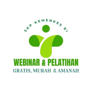 Telegram profile photo for Webinar & Pelatihan SKP Kemenkes