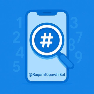 Telegram profile photo for Raqam Topuvchi