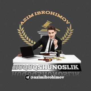 Telegram profile photo for HUQUQSHUNOSLIK