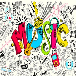 Telegram profile photo for English music lyric