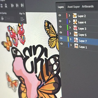 Telegram profile photo for Graphic Design | Website Service