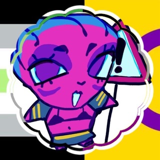 Telegram profile photo for аутизм цвета фуксия