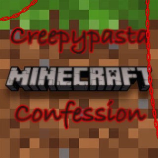 Telegram profile photo for minecraft creepypasta confession! 🪓🌳👁️