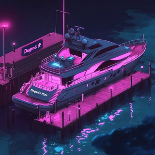 Telegram profile photo for degen’s pier