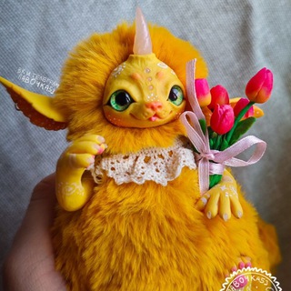 Telegram profile photo for 𓆡 Лавочка53. Авторские игрушки - котоухи