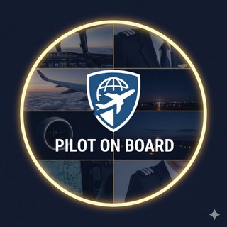 Telegram profile photo for PILOT ON BOARD