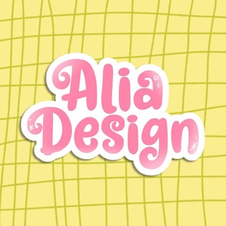 Telegram profile photo for ๐ ALIA DESIGN : TEMPLATE CANVA ๐