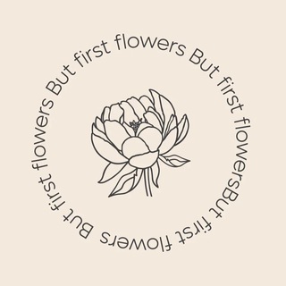 Telegram profile photo for But first flowers