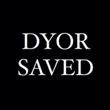 Telegram profile photo for DYOR SAVED 🖤