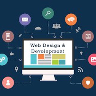Telegram profile photo for Web Development and Web Designing
