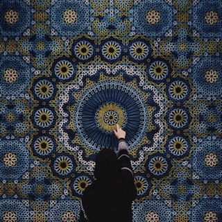 Telegram profile photo for فتاة السماء✨🖤