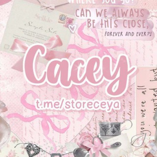 Telegram profile photo for cacey store new 💐 | jual beli saluran wa