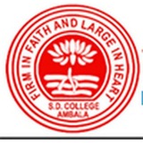 Telegram profile photo for S.D. College, Ambala Cantt