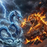 Telegram profile photo for Dragon vs Tiger King ๐
๐